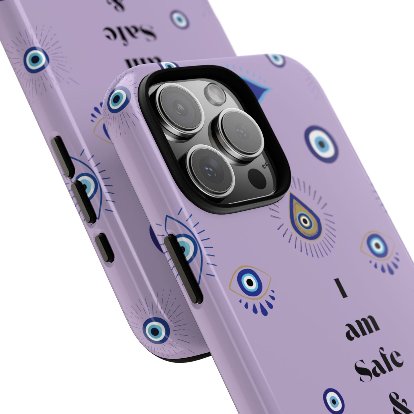 Evil Eye Protection Phone Case - 'I am Safe & Protected'