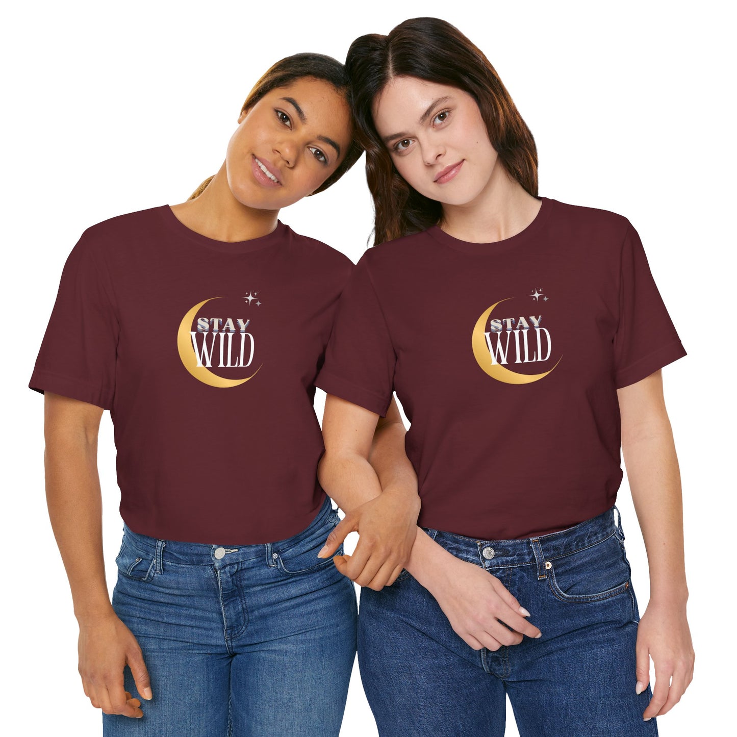 Stay Wild Unisex Jersey Tee - Adventure Spirit T-Shirt