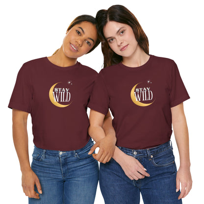 Stay Wild Unisex Jersey Tee - Adventure Spirit T-Shirt